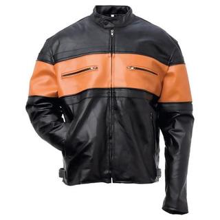 Genuine Leather Mens Jacket (Size: `S)