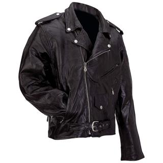 Diamond Plate Motorcycle Jacket (Size: `XXXL)