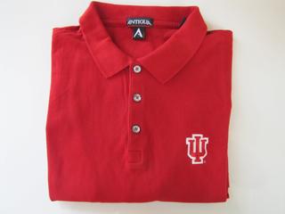 Indiana University Golf Shirt L