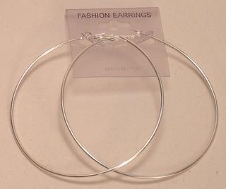 Fashion 3" Hoop Earrings. 12 pairs.