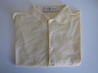 Fairway & Greene Golf Polo Shirt Yellow L