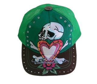 Ed Hardy Rhinestones and Studs Womens Cap