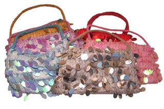 Sequin & Beaded Evening Bags. Pack of 10.