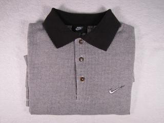 Nike Golf Shirt Gray Lg