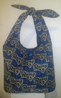 St. Louis Rams Print Tie Handbag