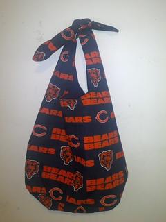 Chicago Bears Cotton Print Tie Bag