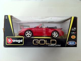 NEW 1994 Bburago Porsche Carrera Cabriolet Die Cast