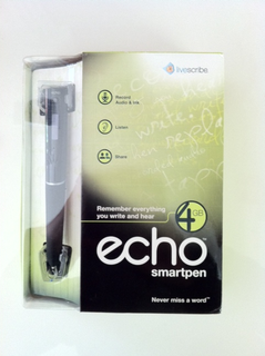 NEW LiveScribe Echo 4GB Smartpen